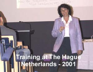 Training at The Hague 2001
